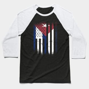 Cuban American Baseball T-Shirt